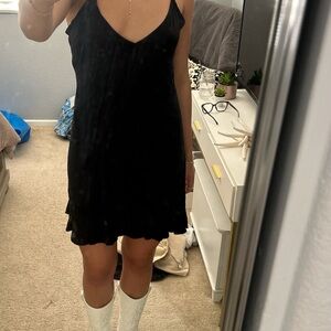 H&M Black Mini Dress